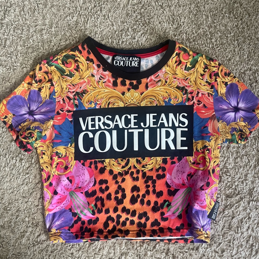 Versace Jeans Couture Crop Shirt